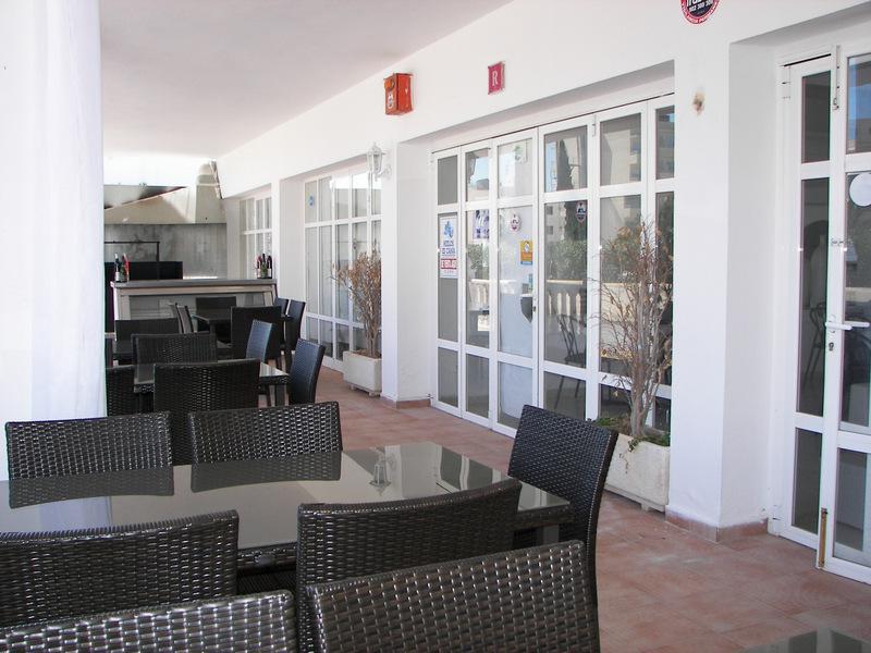 Hostal Los Pinos Es Cana Restauracja zdjęcie